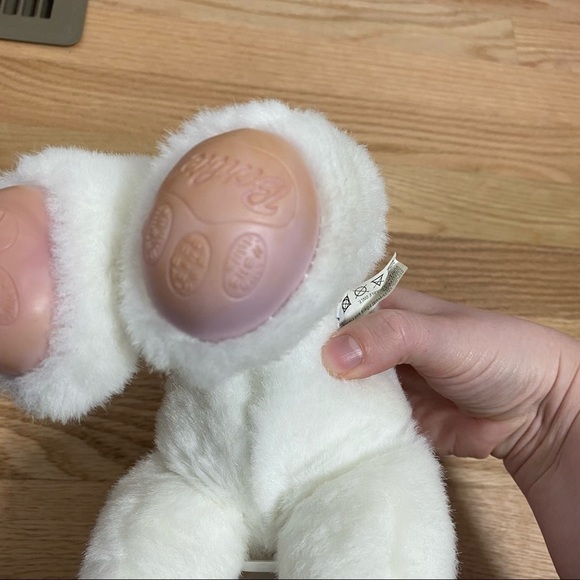 Vintage Barbie Talking Dog Kids Toy 2001 White Purple Plush Stuffed - Picture 5 of 7